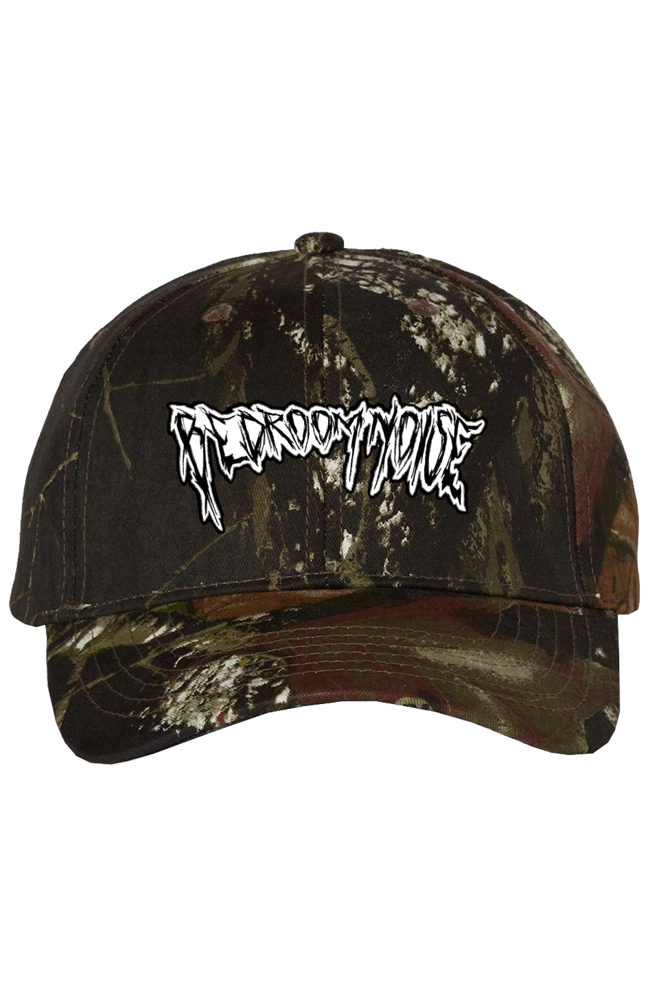 embroidered camo hat